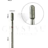 Diamond Bit “Rounded Cylinder” Crystal Professional №23 (red cut)