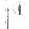 Diamond Bit “Flame” Crystal Professional №27 (blue cut, 2.4 mm)