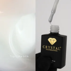 Top Milk Crystal Professional – kamuflujący top hybrydowy UV/LED HEMA & TPO Free