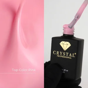 Top Pink Crystal Professional – kamuflujący top hybrydowy UV/LED HEMA & TPO Free