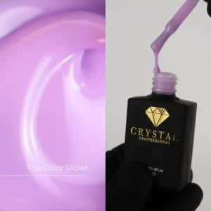 Top Violet Crystal Professional – kamuflujący top hybrydowy UV/LED HEMA & TPO Free