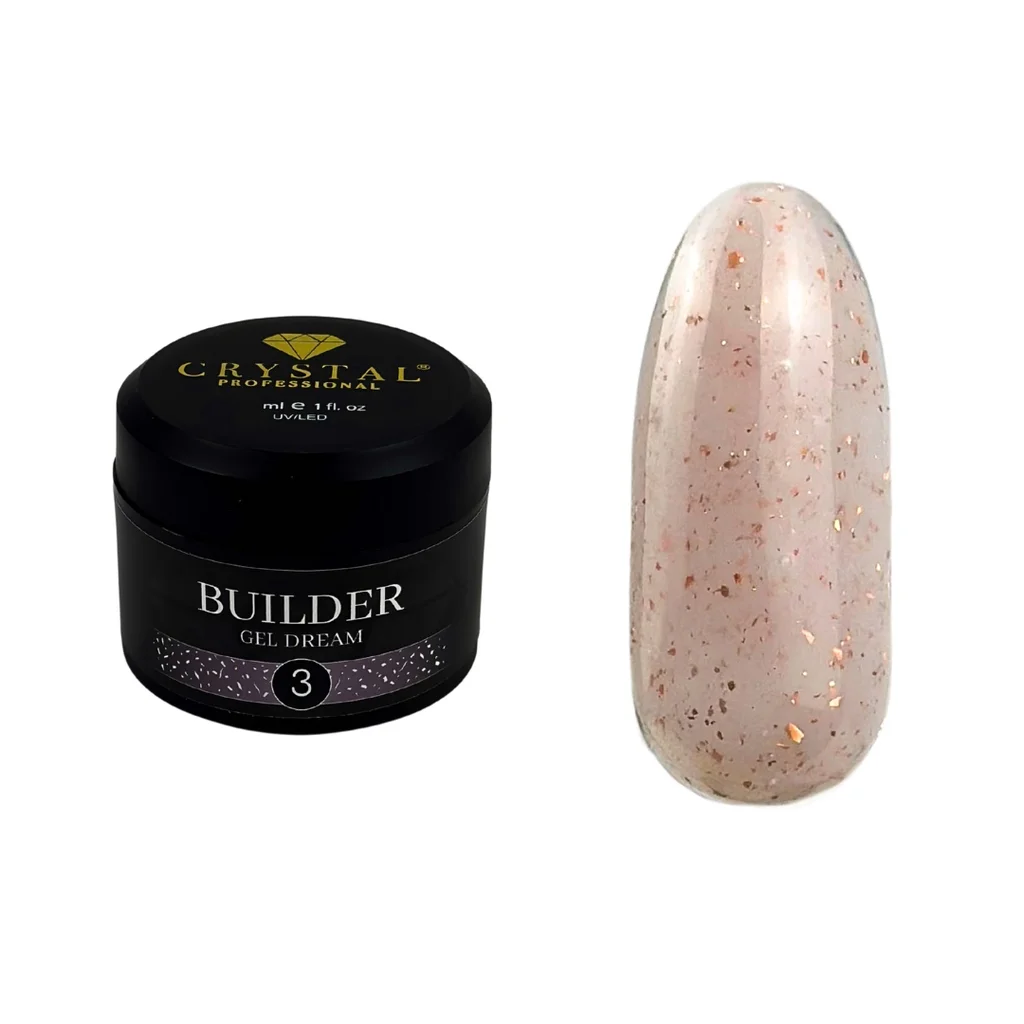 Builder Gel Dream №3 Crystal Professional HEMA & TPO Free