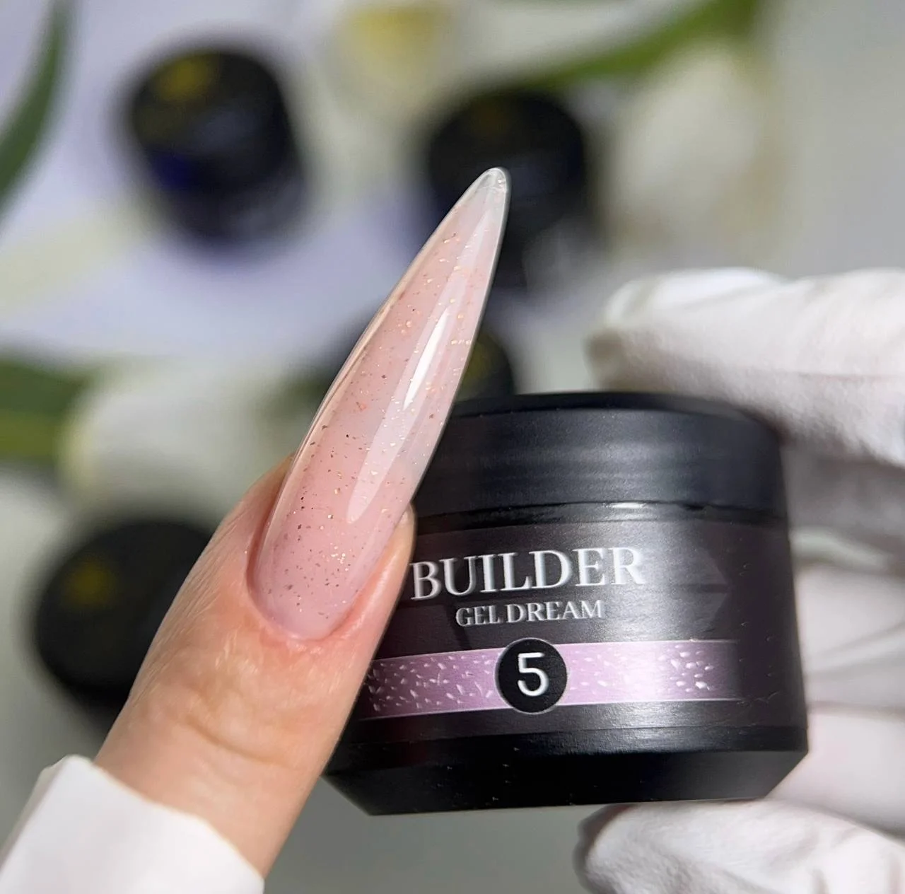 Builder Gel Dream №5 Crystal Professional HEMA & TPO Free