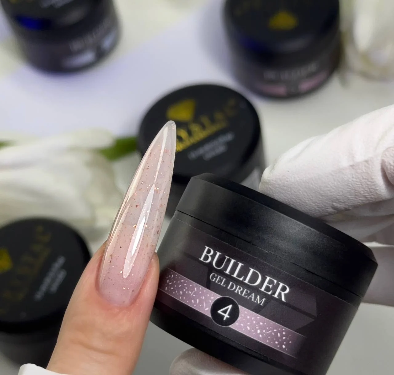 Builder Gel Dream №4 Crystal Professional HEMA & TPO Free