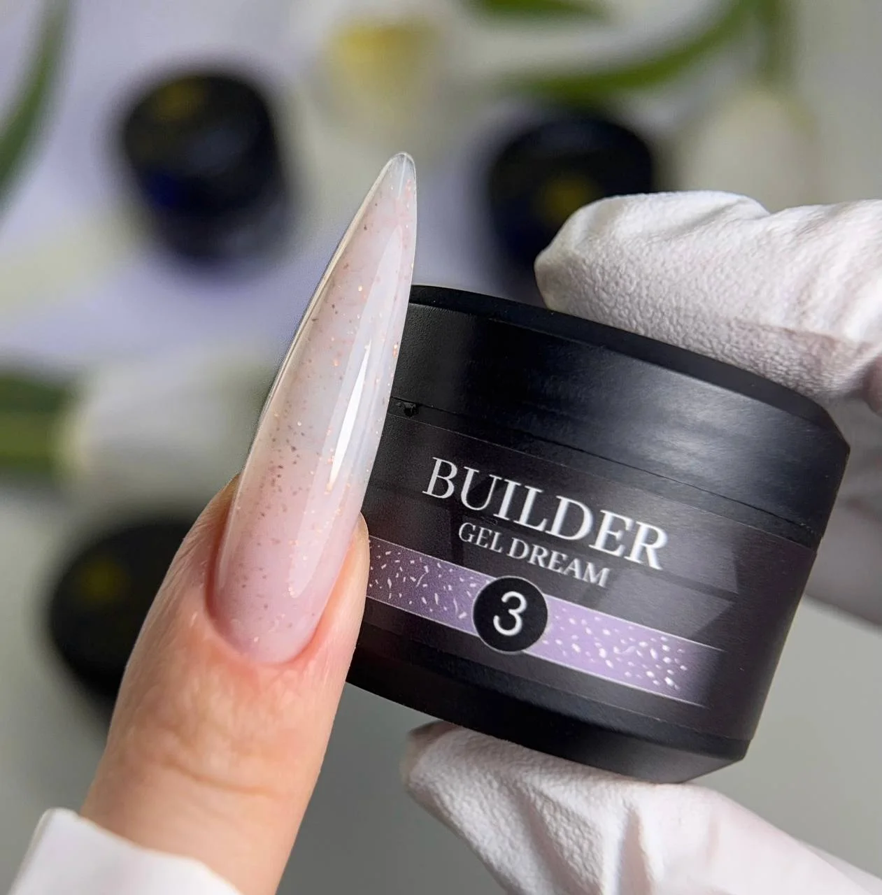 Builder Gel Dream №3 Crystal Professional HEMA & TPO Free