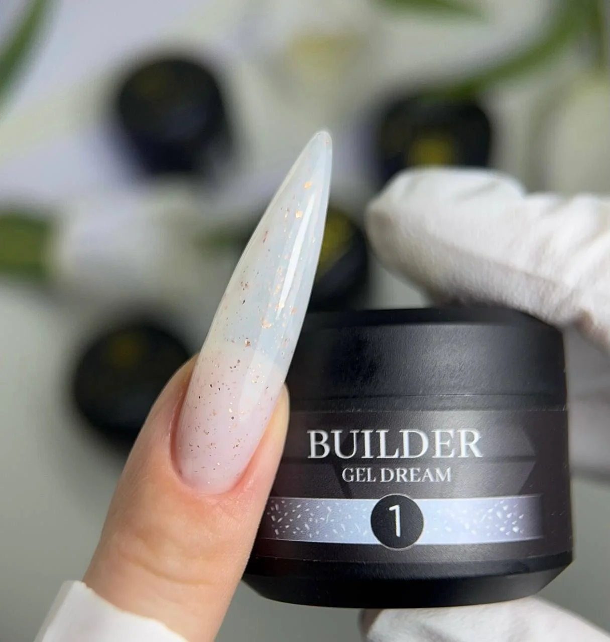 Builder Gel Dream №1 Crystal Professional HEMA & TPO Free