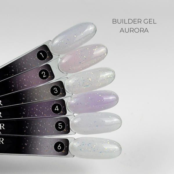Builder Gel Aurora Crystal Professional