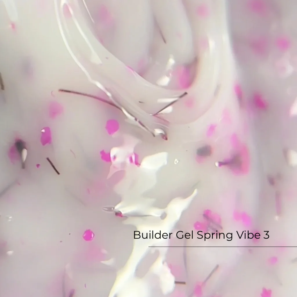 Builder Gel Spring Vibe №3 Crystal Professional HEMA & TPO Free - Crystal