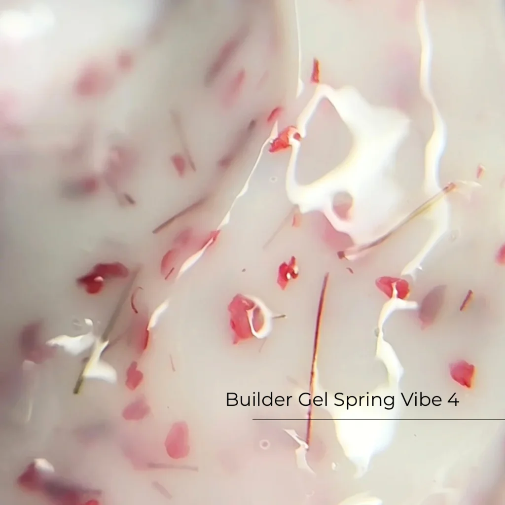 Builder Gel Spring Vibe №4 Crystal Professional HEMA & TPO Free - Crystal
