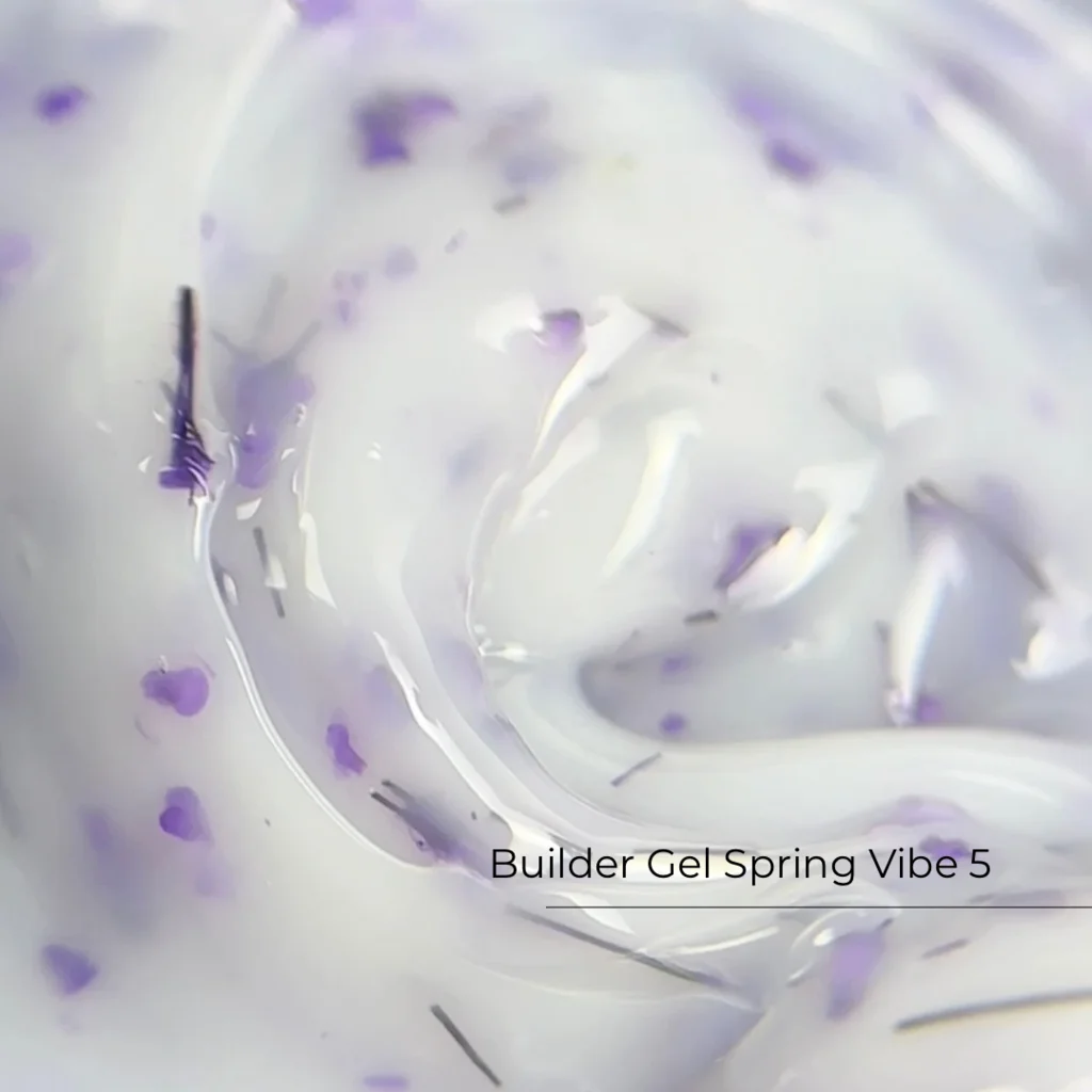 Builder Gel Spring Vibe №5 Crystal Professional HEMA & TPO Free - Crystal