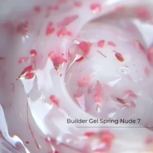 Builder Gel Spring Nude №7 Crystal Professional HEMA & TPO Free