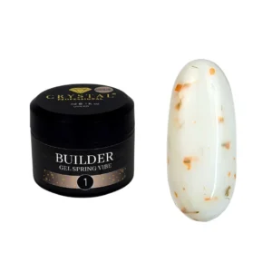 Builder Gel Spring Vibe №1 Crystal Professional HEMA & TPO Free