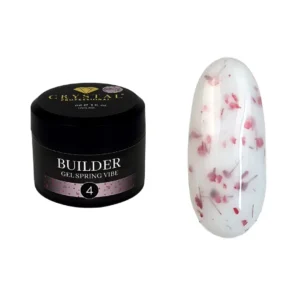 Builder Gel Spring Vibe №4 Crystal Professional HEMA & TPO Free