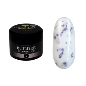 Builder Gel Spring Vibe №7 Crystal Professional HEMA & TPO Free